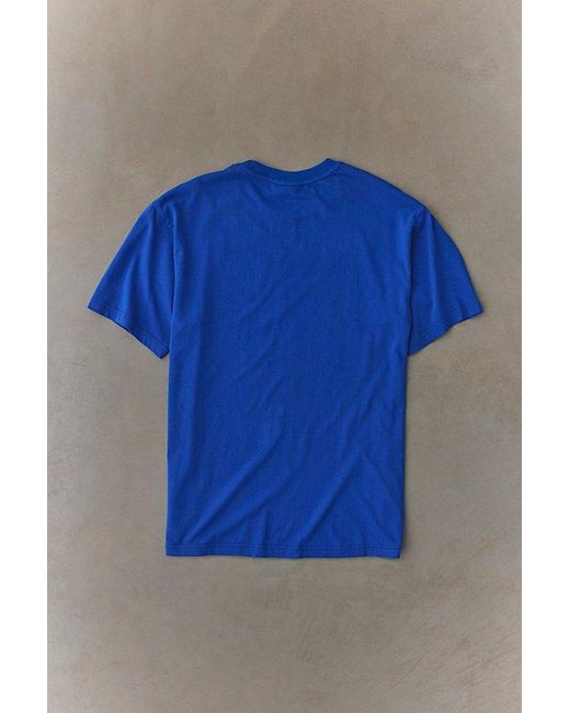 Mitchell & Ness Blue Nfl Core Team Logo Tee for men