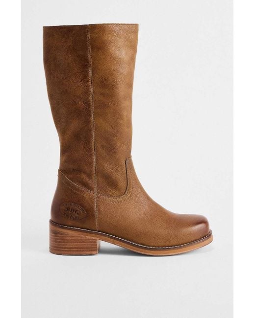 BDG Natural Tan Pull-on Leather Boots