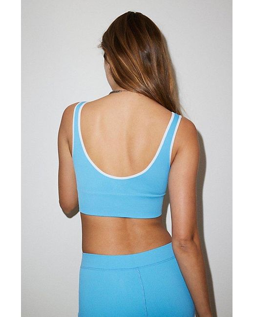 Out From Under Blue Call The Shots Seamless Bralette