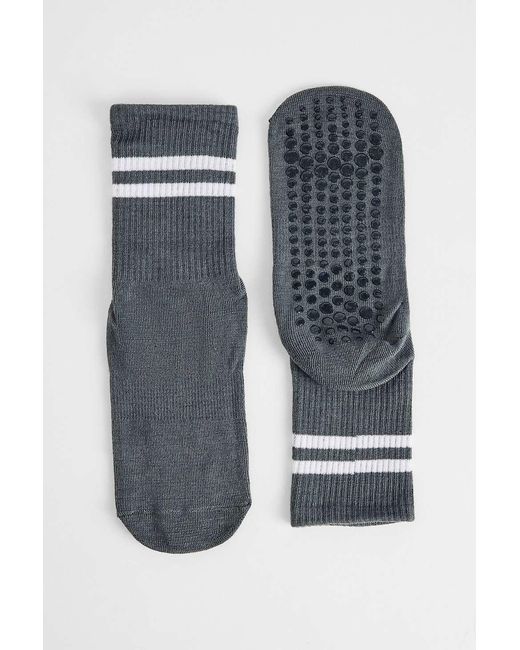 Out From Under Black Non-slip Pilates Sports Socks