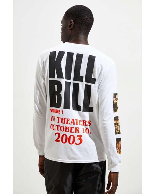 Urban Outfitters Multicolor Kill Bill: Volume 1 Long Sleeve Tee for men