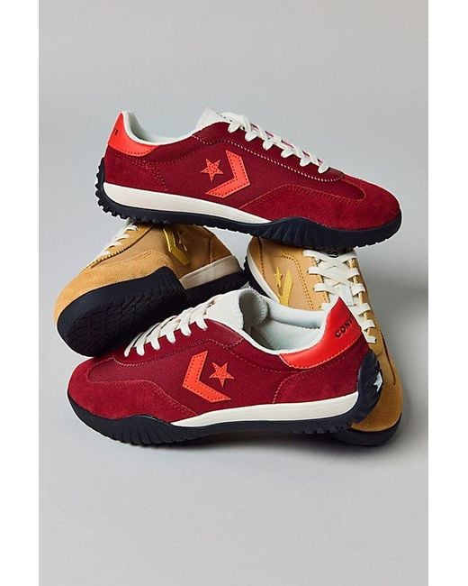 Converse Red Retro Run Star Sneaker for men