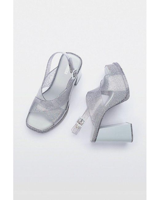 Melissa Blue Dance Jelly Platform Heel