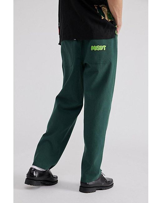 M/SF/T Green Ultra Fiction Chino Pant for men