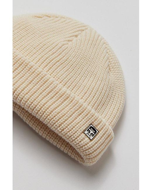 Obey Natural Micro Beanie for men