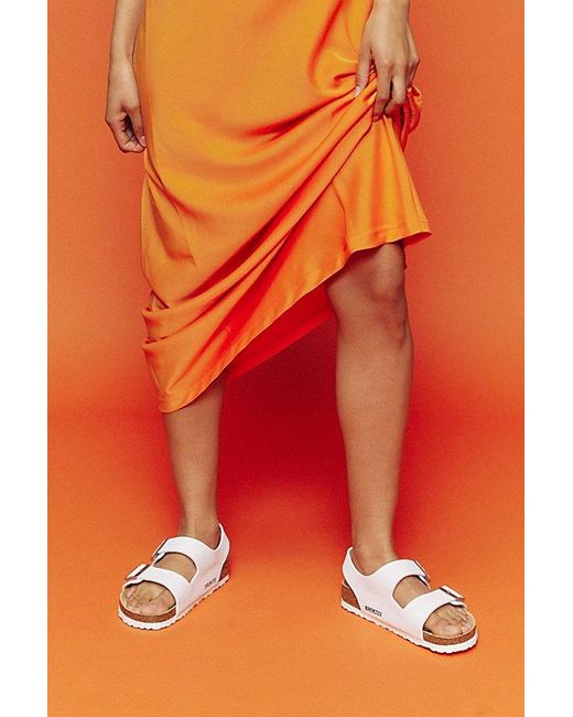 Birkenstock Orange Milano Sandal