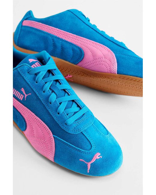 PUMA Blue & Pink Speedcat Trainers