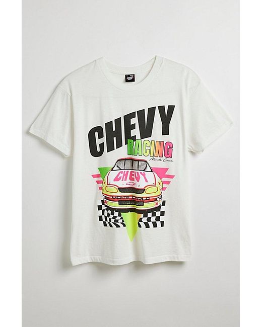 Urban Outfitters White Chevy Racing Monte Carlo Tee for men