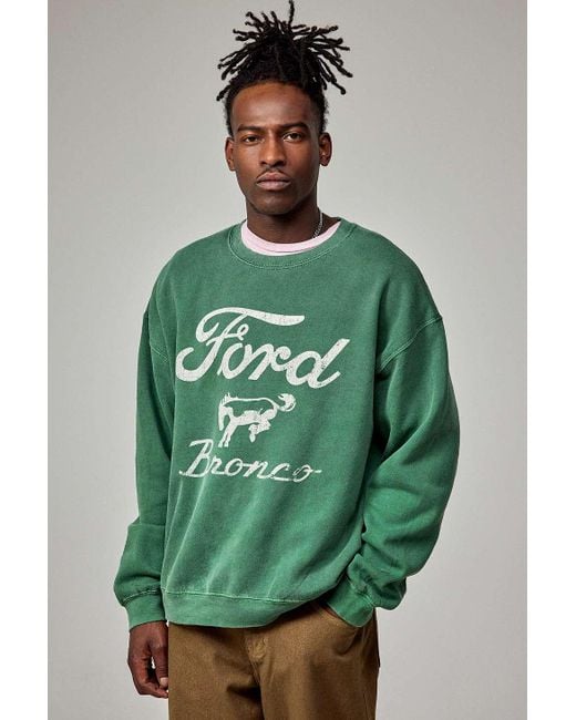Urban Outfitters Uo Green Ford Bronco Sweatshirt for men