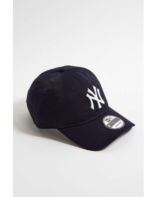 KTZ Blue Ny Yankees 9twenty Navy Baseball Cap for men