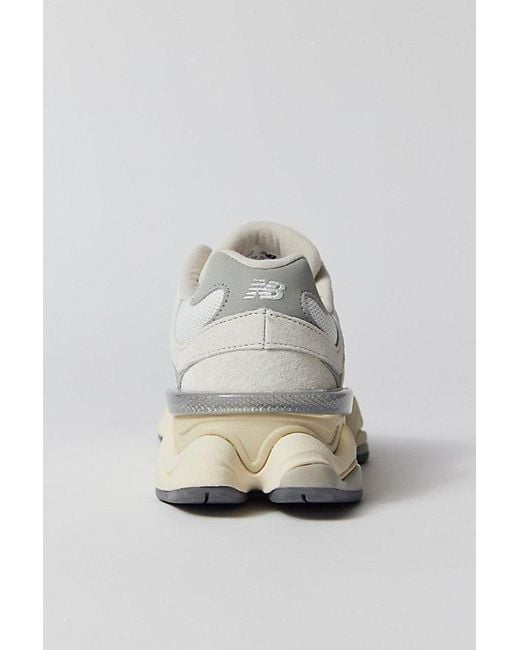 New Balance White 9060 Sneaker