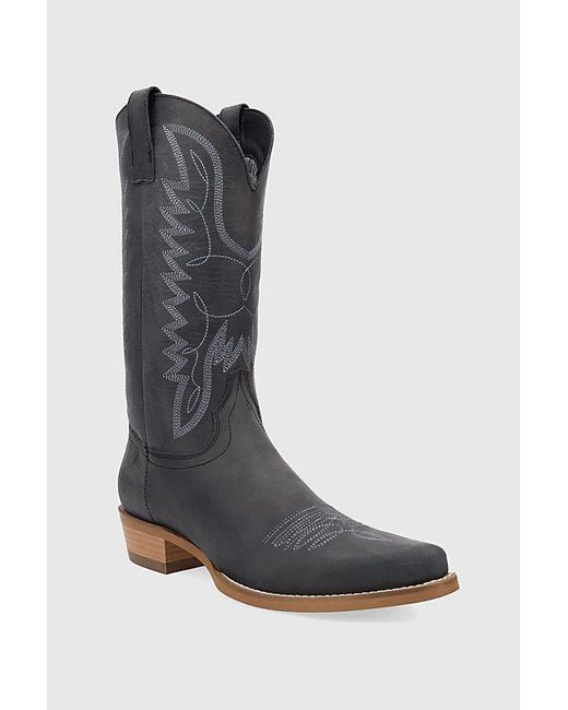 Dingo Black Workhorse Leather Boot for men
