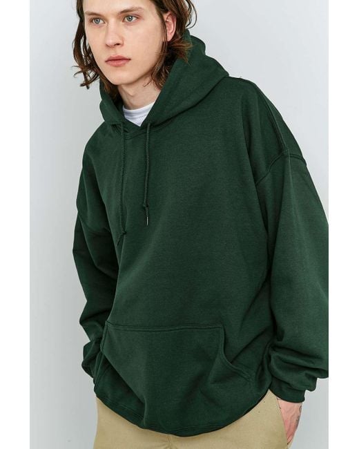 Urban Outfitters Uo Forest Green Oversized Hoodie for men