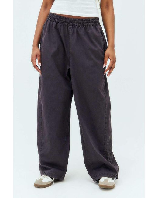 iets frans Blue Brown Kylo Baggy Track Pants