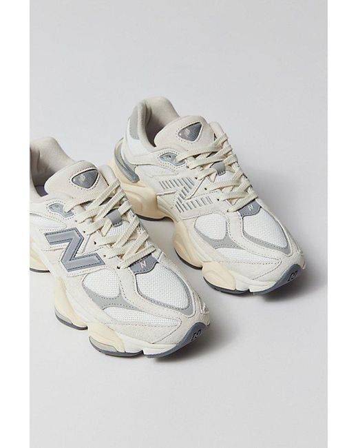 New Balance White 9060 Sneaker