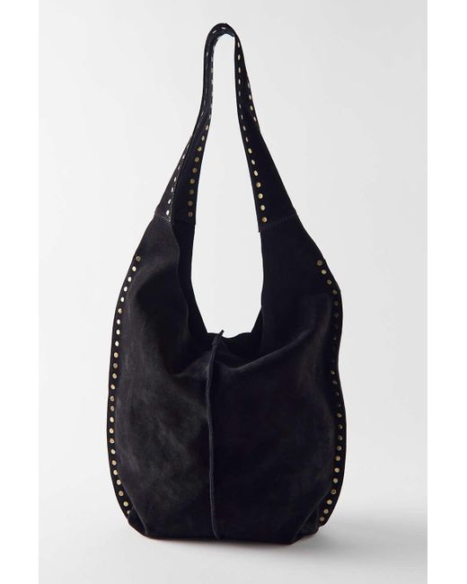 Urban Outfitters Black Lex Studded Shoulder Bag