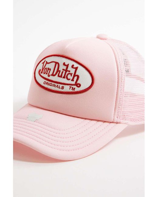 Von Dutch Pink Tampa Trucker Cap