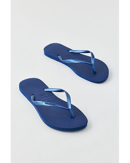 Havaianas Blue Slim Flip Flops Sandal