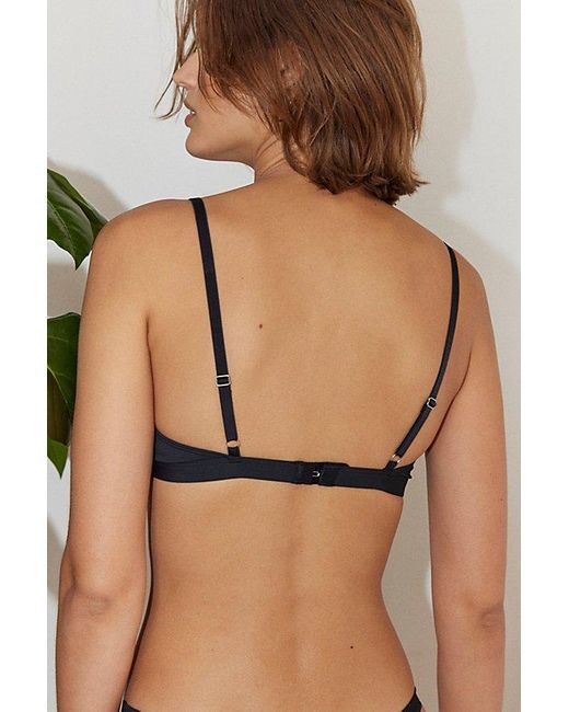 Out From Under Black Christy Get Ready With Me Triangle Bralette
