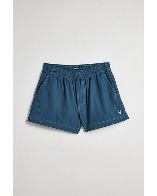 Standard Cloth Blue Ryder 3" Nylon Short for men