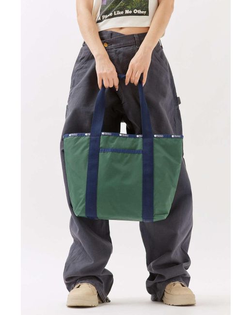LeSportsac Blue Everyday Zip Tote Bag