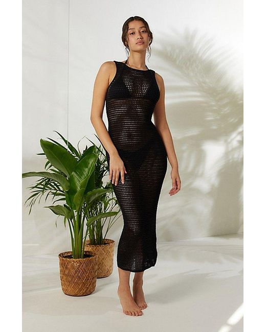 Out From Under Black Life'A Beach Maxi Dress Cover-Up