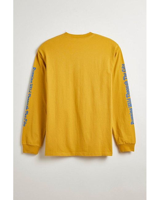 Parks Project Yellow Welcome To La Long Sleeve Tee for men
