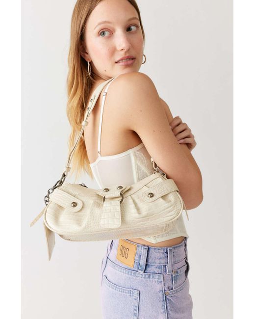 Urban Outfitters Biker Shoulder Bag in Cream (Natural) Lyst