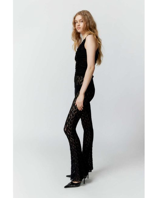 Silence + Noise Silence + Noise Sasha Sheer Lace Pant In