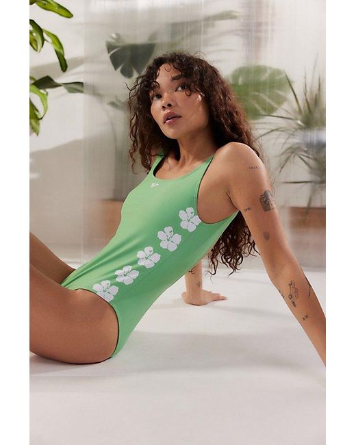 Roxy Green Og One-Piece Swimsuit