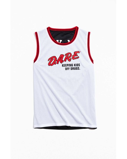 Urban Outfitters Multicolor D.a.r.e. Reversible Basketball Jersey for men