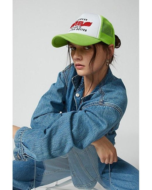 Urban Outfitters Blue Uo Brb Trucker Hat