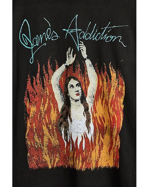 Urban Outfitters Black Jane'S Addiction Tee for men