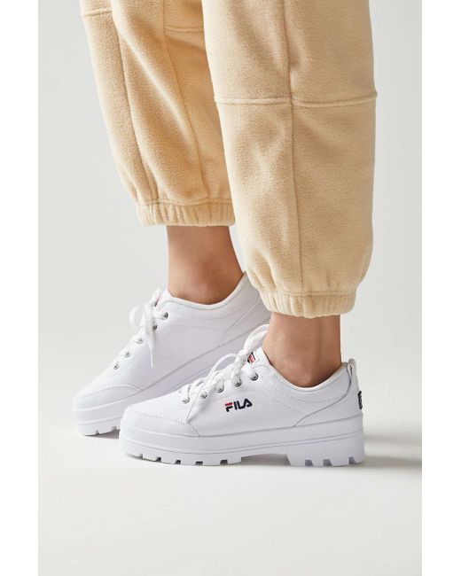 Fila Fila Theme Lowsneaker in White | Lyst Canada