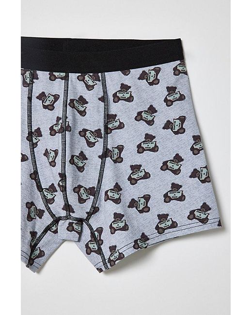 Urban Outfitters Gray Don'T Be A D*Ck Boxer Brief for men