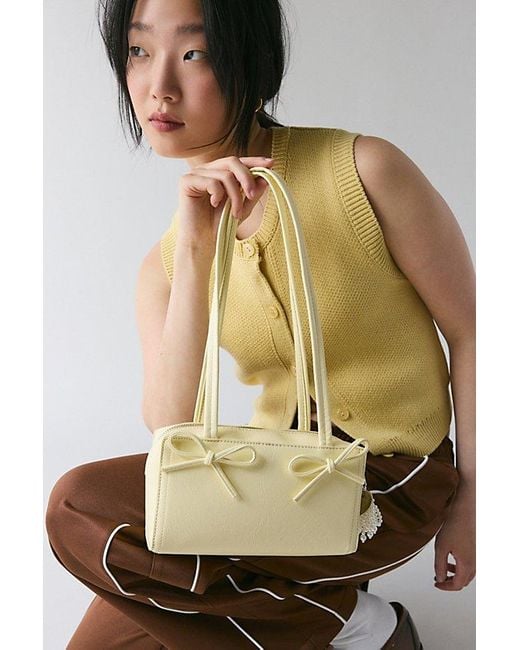 Kimchi Blue Multicolor Bow Bowler Bag