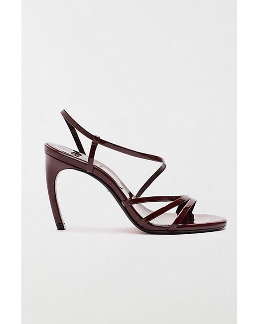 SCHUTZ SHOES Multicolor Annie Curve Heeled Sandal