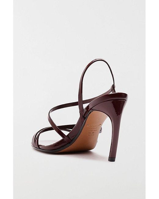 SCHUTZ SHOES Multicolor Annie Curve Heeled Sandal