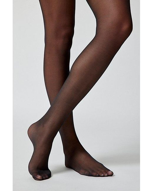 Urban Outfitters Black Uo Classic Sheer Tights