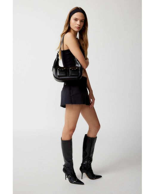 Nunoo Sally Small Leather Shoulder Bag in Black | Lyst