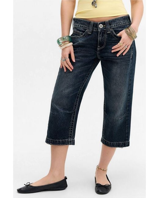 BDG Blue Kayla Capri Jeans