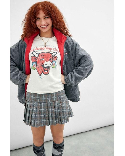 Urban Outfitters Red Uo Laughing Cow Relaxed T-shirt