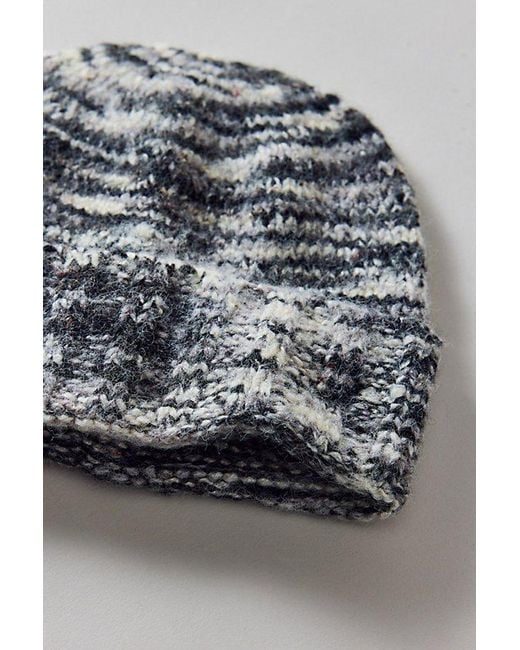 Urban Outfitters Gray Spacedye Knit Cuff Beanie for men