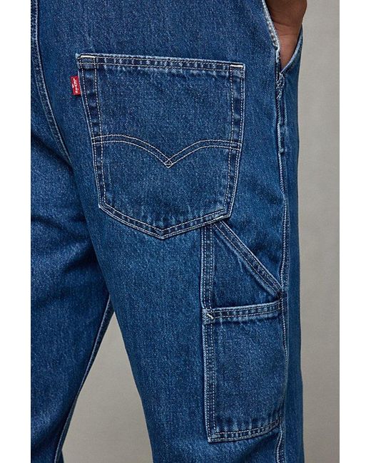 Levi's Blue Loose Overalls for men
