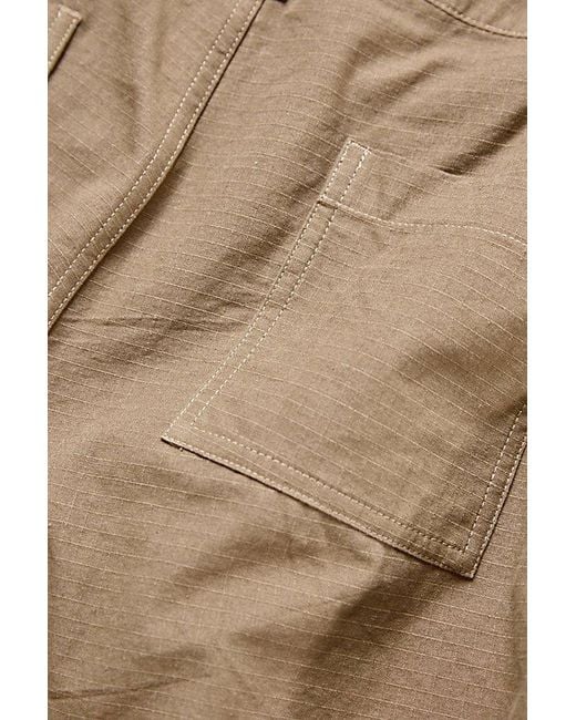 Rhythm Natural Worn Path Ripstop Shorts for men