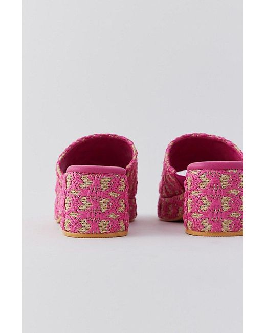 Matisse Pink Footwear Cruz Platform Sandal