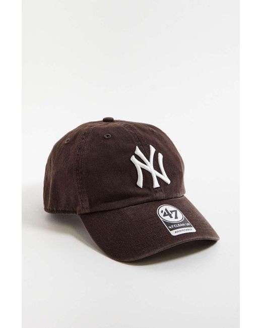 '47 Ny Yankees Brown Baseball Cap for men