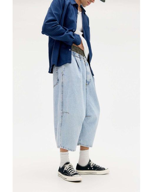 iets frans Blue Balloon Shorts for men