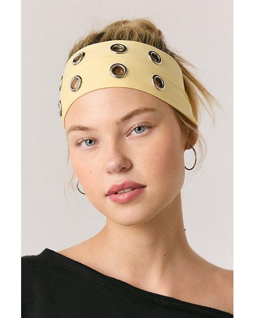 Urban Outfitters Natural Grommet Soft And Stretchy Wide Headband