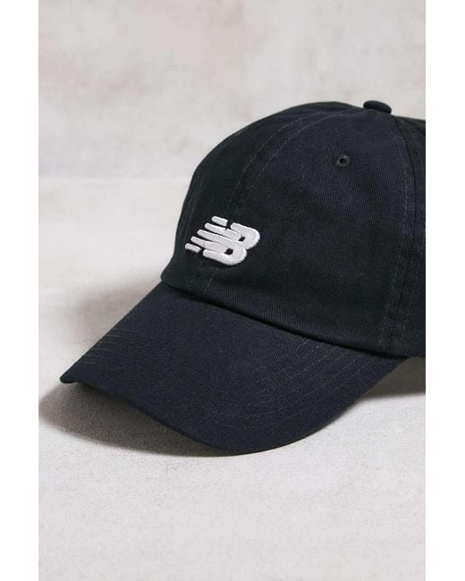 New Balance Black Embroidered Cap for men